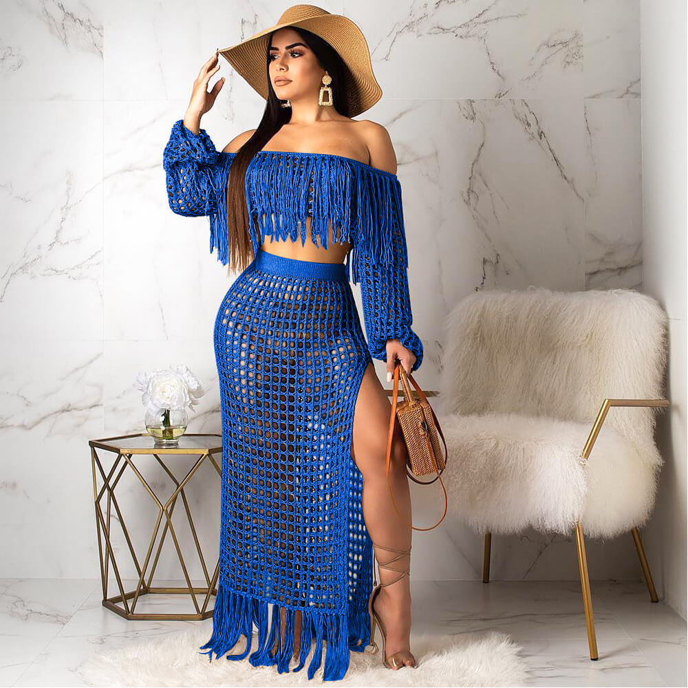 De Elira™ Luxe Cover-Up Set – Boho Chic Herdefinieerd