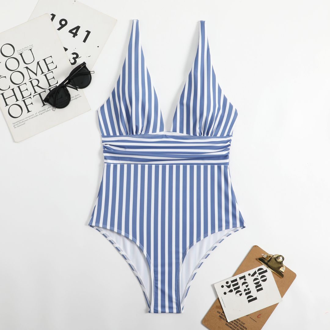 Luxury stripes badpak