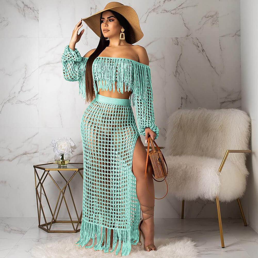 De Elira™ Luxe Cover-Up Set – Boho Chic Herdefinieerd