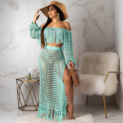 De Elira™ Luxe Cover-Up Set – Boho Chic Herdefinieerd