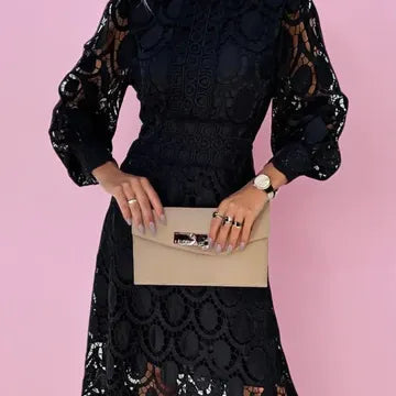 Charlotte | Midi Jurk (Bijna uitverkocht)