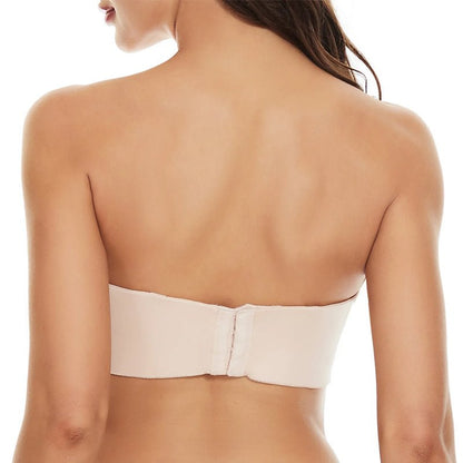 Slipvrije Bandeau-BH met Beugel