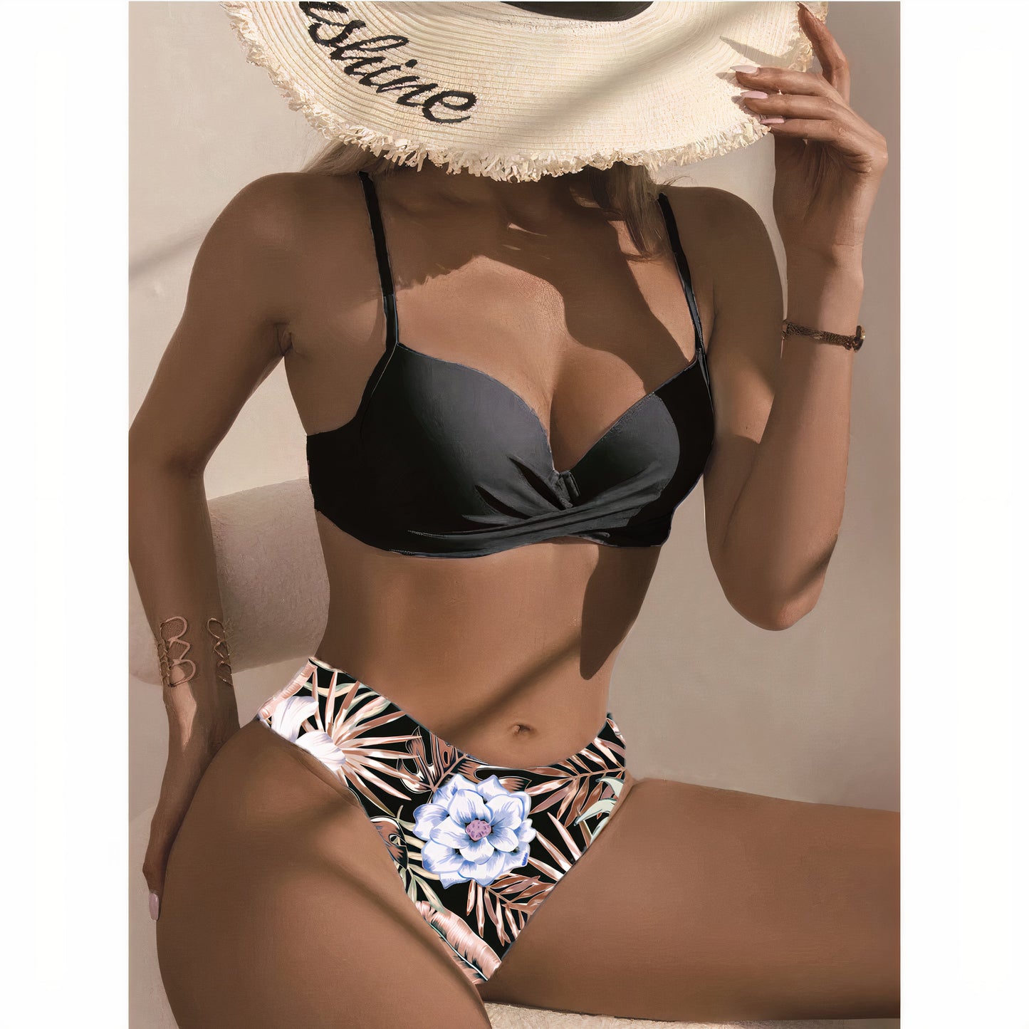 Complete Zomerlook: 3-in-1 Bikini + Kimono (Topseller!)